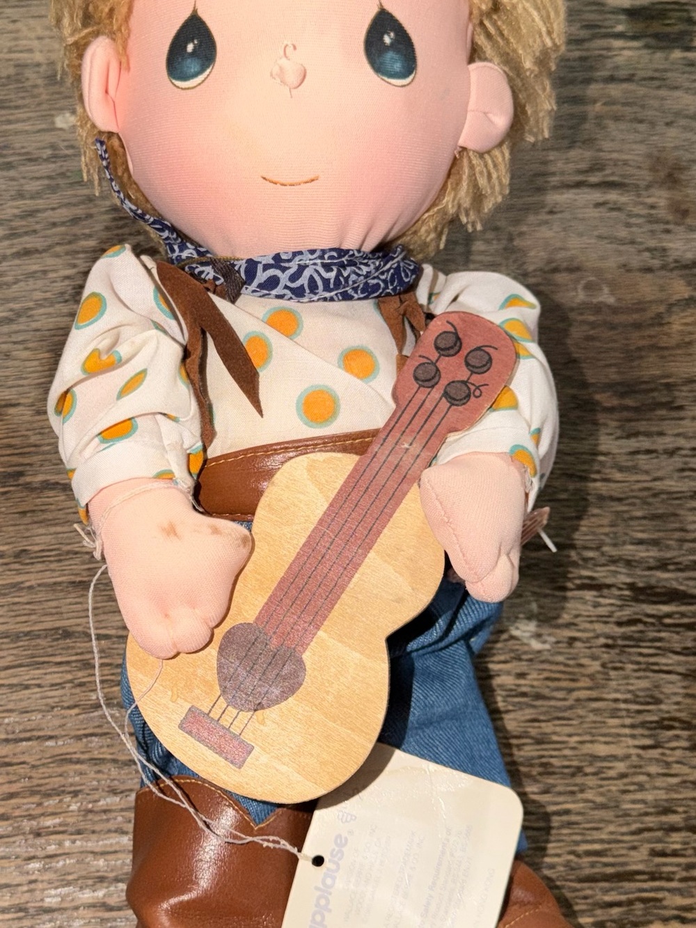 Vintage Precious Moments dolls Mikey the cowboy